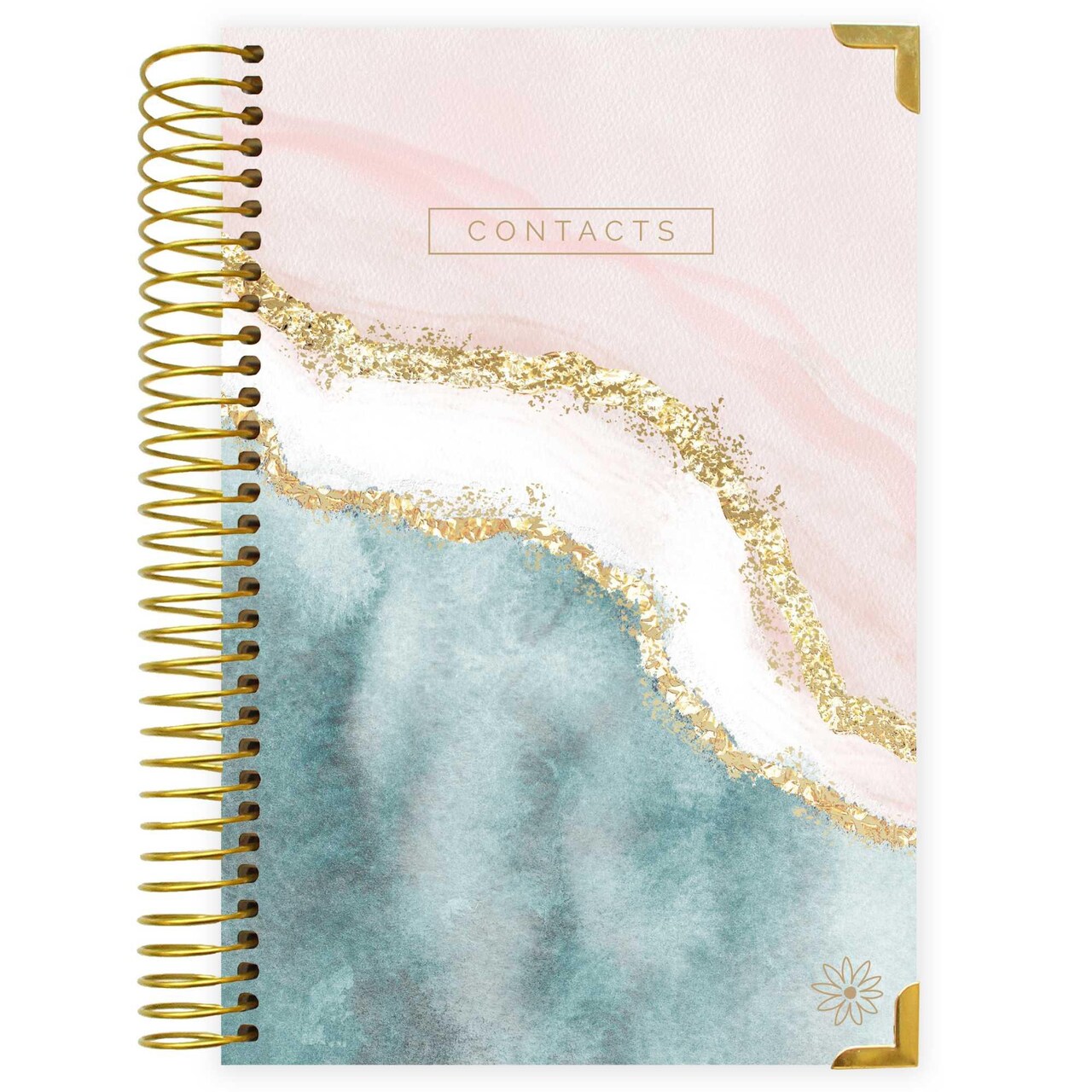 bloom daily planners Contact Book, 6" x 8.25", Daydream Believer